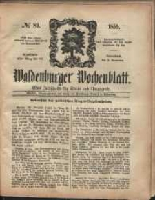 Waldenburger Wochenblatt, Jg. 5, 1859, nr 89