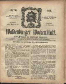 Waldenburger Wochenblatt, Jg. 5, 1859, nr 91