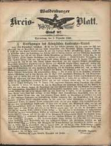 Waldenburger Wochenblatt, Jg. 5, 1859, nr 97