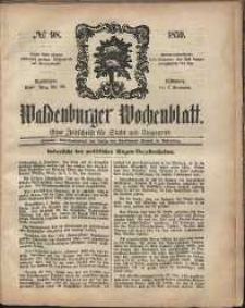 Waldenburger Wochenblatt, Jg. 5, 1859, nr 98