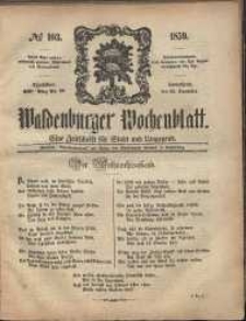 Waldenburger Wochenblatt, Jg. 5, 1859, nr 103