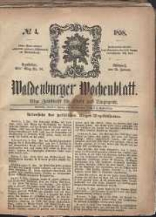 Waldenburger Wochenblatt, Jg. 4, 1858, nr 4