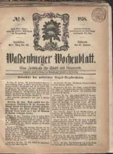 Waldenburger Wochenblatt, Jg. 4, 1858, nr 8