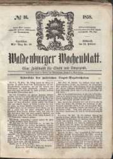Waldenburger Wochenblatt, Jg. 4, 1858, nr 16