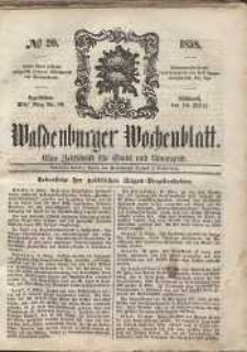 Waldenburger Wochenblatt, Jg. 4, 1858, nr 20