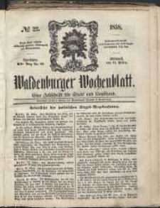 Waldenburger Wochenblatt, Jg. 4, 1858, nr 22