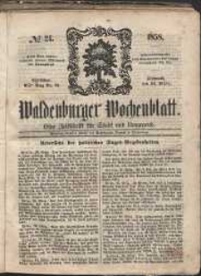 Waldenburger Wochenblatt, Jg. 4, 1858, nr 24