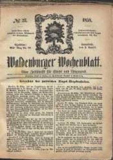 Waldenburger Wochenblatt, Jg. 4, 1858, nr 27
