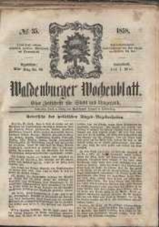 Waldenburger Wochenblatt, Jg. 4, 1858, nr 35