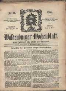 Waldenburger Wochenblatt, Jg. 4, 1858, nr 36
