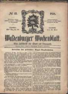 Waldenburger Wochenblatt, Jg. 4, 1858, nr 43