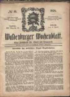 Waldenburger Wochenblatt, Jg. 4, 1858, nr 44