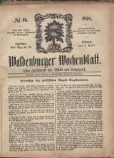 Waldenburger Wochenblatt, Jg. 4, 1858, nr 46