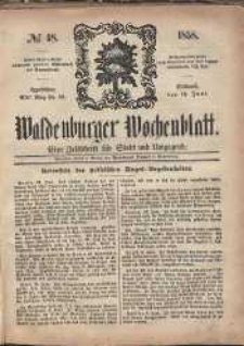 Waldenburger Wochenblatt, Jg. 4, 1858, nr 48