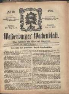 Waldenburger Wochenblatt, Jg. 4, 1858, nr 49