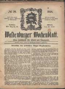 Waldenburger Wochenblatt, Jg. 4, 1858, nr 50