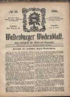 Waldenburger Wochenblatt, Jg. 4, 1858, nr 53
