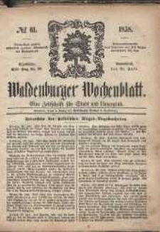 Waldenburger Wochenblatt, Jg. 4, 1858, nr 61