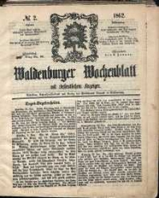 Waldenburger Wochenblatt, Jg. 8, 1862, nr 2