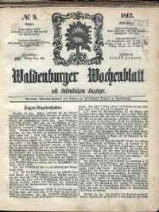 Waldenburger Wochenblatt, Jg. 8, 1862, nr 9