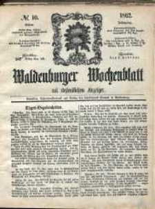 Waldenburger Wochenblatt, Jg. 8, 1862, nr 10