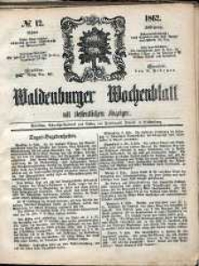Waldenburger Wochenblatt, Jg. 8, 1862, nr 12