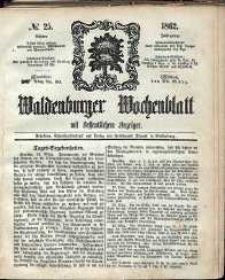 Waldenburger Wochenblatt, Jg. 8, 1862, nr 25