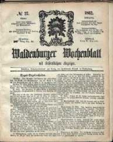 Waldenburger Wochenblatt, Jg. 8, 1862, nr 27