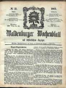 Waldenburger Wochenblatt, Jg. 8, 1862, nr 35