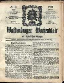 Waldenburger Wochenblatt, Jg. 8, 1862, nr 59