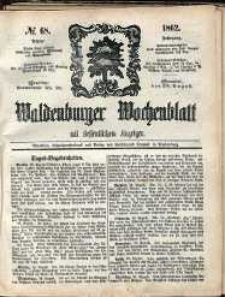 Waldenburger Wochenblatt, Jg. 8, 1862, nr 68