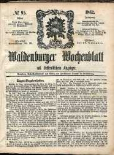 Waldenburger Wochenblatt, Jg. 8, 1862, nr 95