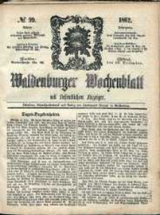Waldenburger Wochenblatt, Jg. 8, 1862, nr 99