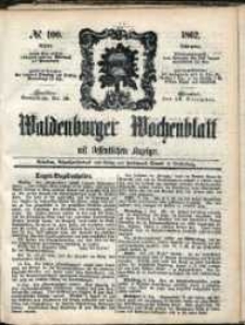 Waldenburger Wochenblatt, Jg. 8, 1862, nr 100