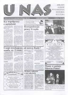 U Nas : miesięcznik jaworzyński, 1998, nr 55