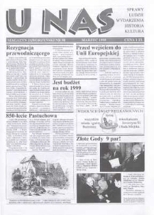 U Nas : miesięcznik jaworzyński, 1999, nr 58