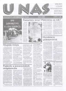 U Nas : miesięcznik jaworzyński, 1999, nr 60