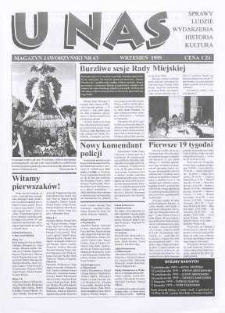 U Nas : miesięcznik jaworzyński, 1999, nr 63