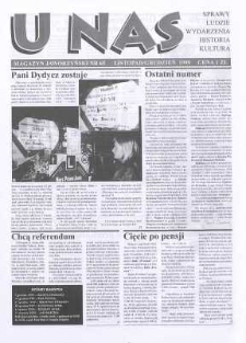 U Nas : miesięcznik jaworzyński, 1999, nr 65