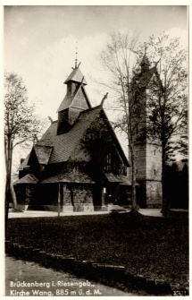 Brückenberg, i. Riesengeb., Kirche Wang, 885 m ü. d. M. [Dokument ikonograficzny]