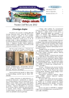 Świebodzice - Dzieje Miasta, 2012, nr 2 (171) [Dokument elektroniczny]