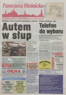Panorama Oleśnicka: tygodnik Ziemi Oleśnickiej, 2000, nr 19 (478)