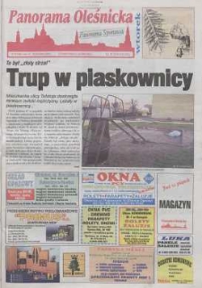 Panorama Oleśnicka: tygodnik Ziemi Oleśnickiej, 2000, nr 31 (490)