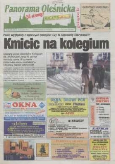 Panorama Oleśnicka: tygodnik Ziemi Oleśnickiej, 2000, nr 32 (491)