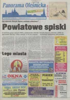 Panorama Oleśnicka: tygodnik Ziemi Oleśnickiej, 2000, nr 38 (497)