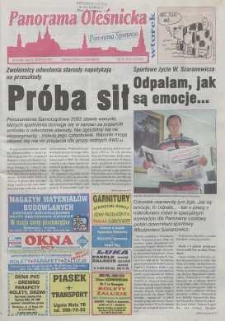 Panorama Oleśnicka: tygodnik Ziemi Oleśnickiej, 2000, nr 39 (498)