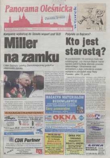 Panorama Oleśnicka: tygodnik Ziemi Oleśnickiej, 2000, nr 49 (508)