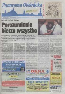 Panorama Oleśnicka: tygodnik Ziemi Oleśnickiej, 2000, nr 50 (509)