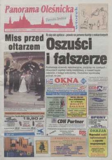 Panorama Oleśnicka: tygodnik Ziemi Oleśnickiej, 2000, nr 57 (516)