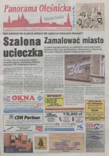 Panorama Oleśnicka: tygodnik Ziemi Oleśnickiej, 2000, nr 65 (524)